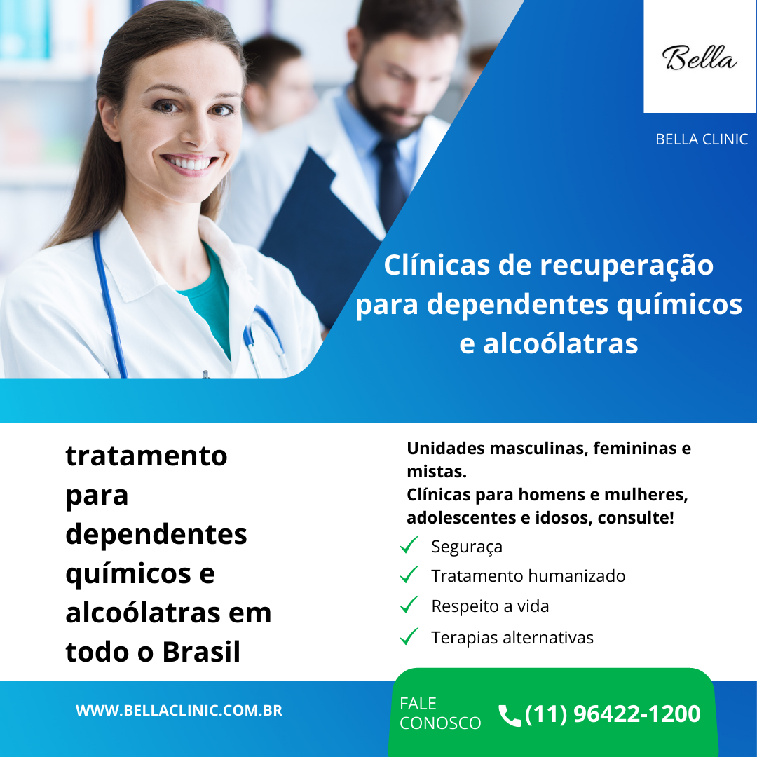 Clínica de recuperação em SP - Tratamento de dependentes químicos e  alcoólatras